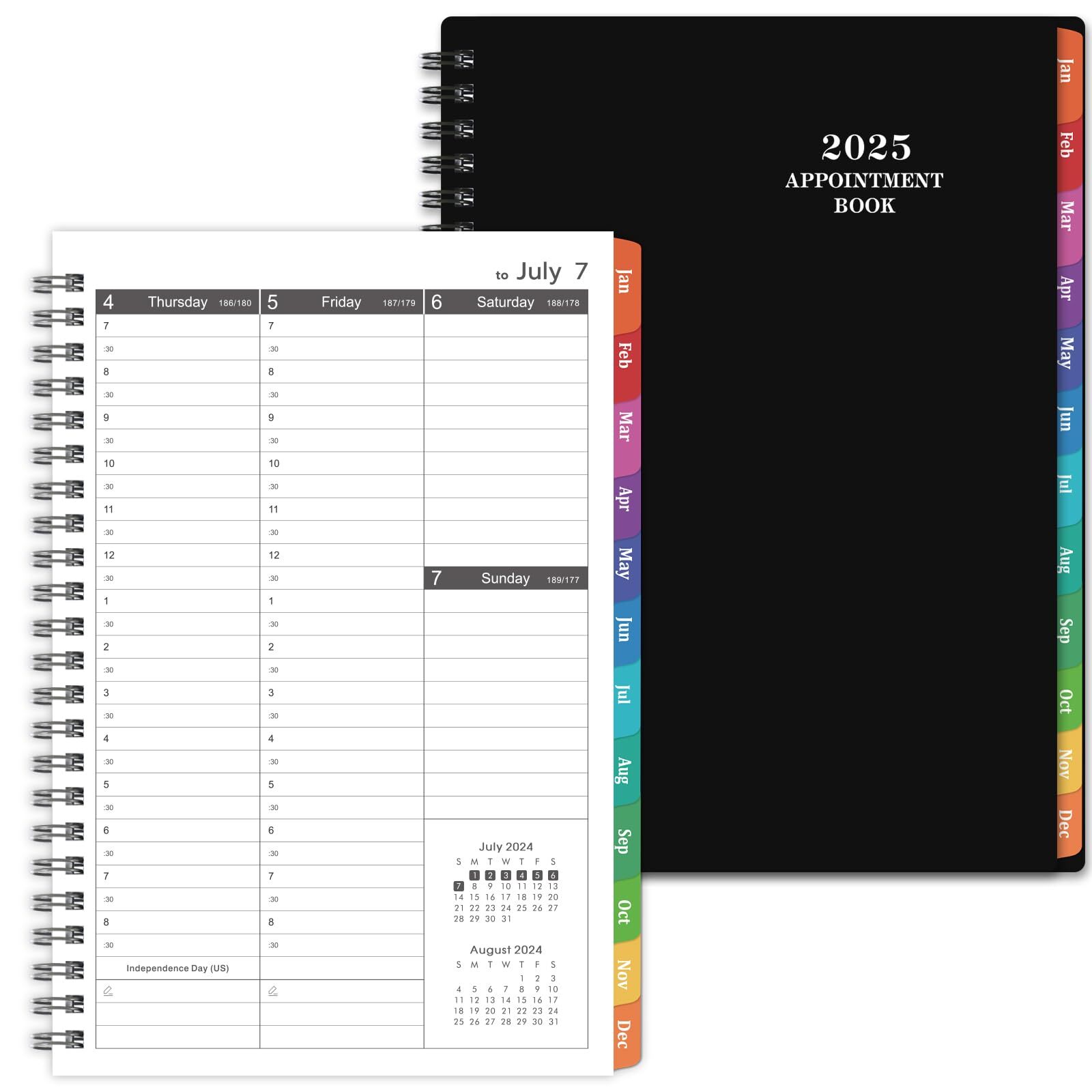 2025 Appointment Book - 2025 Planner Weekly Appointment Book & Planner Jan 20...
