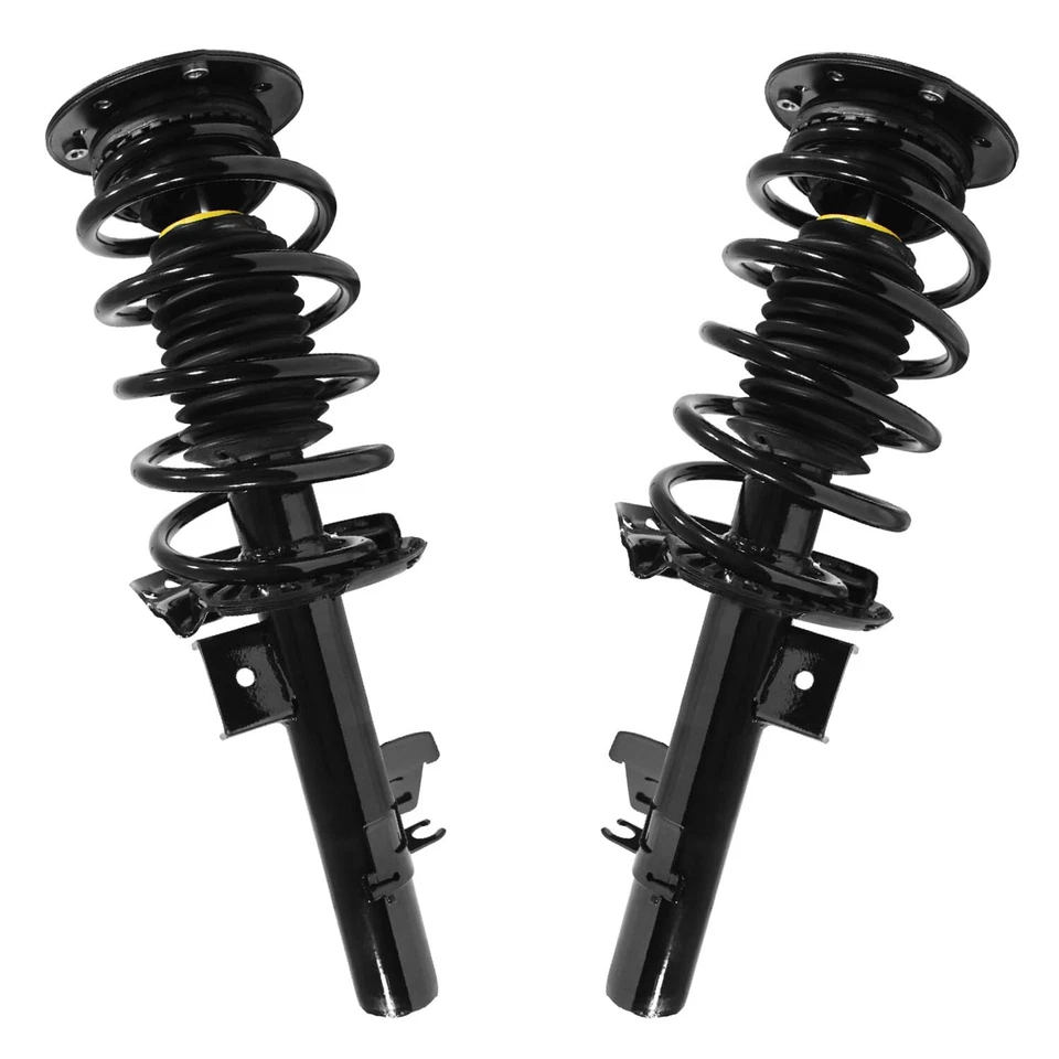 Front  Struts w/ Coil Springs Assembly Sway Bar Links Kit for Volvo S80 XC70 - Image 3 of 4