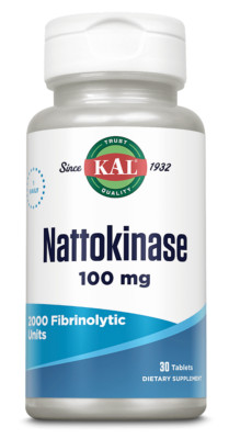 KAL Nattokinase, 100 mg, 30 Tablets