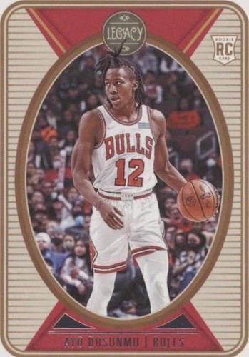 2021-22 Panini Chronicles Marquee Ayo Dosunmu Rookie Green