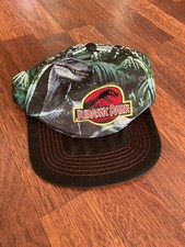 Jurassic Park Hat Multi Color Snapback Hat Youth Ball Cap Dinosaur Adjustable