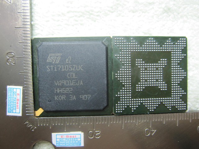 1 Piece STI71O5 STI7I05 STI7105 ZUC ST17105ZUC STI7105ZUC BGA IC Chip ...