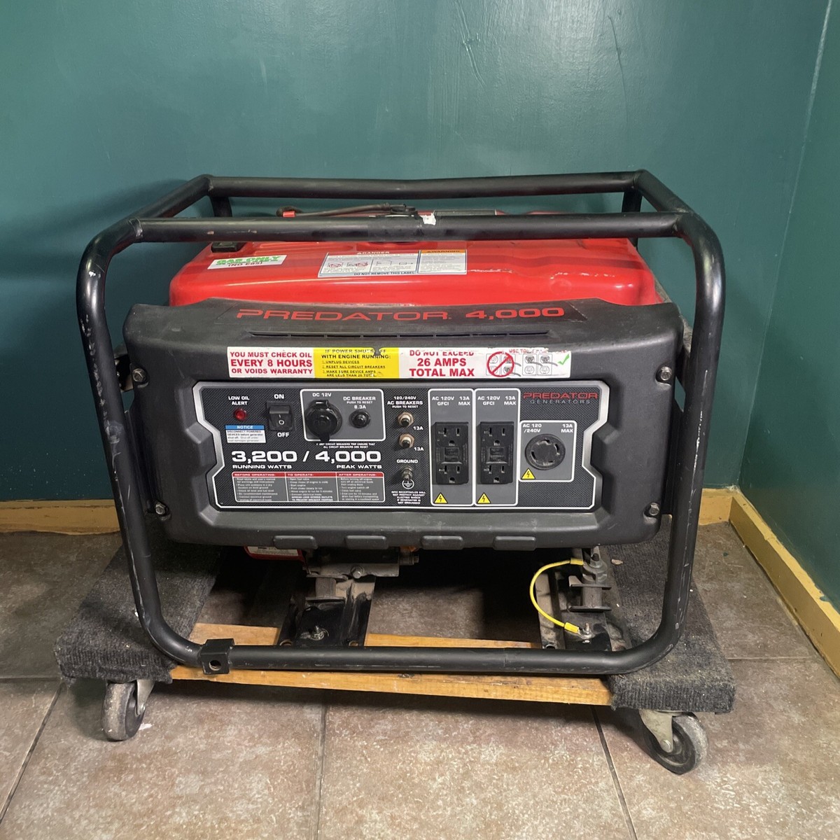 Predator 4000 Generatore | Ritchie Bros. Auctioneers - Foto 14