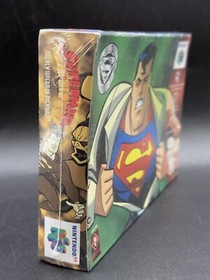 SUPERMAN N64 Nintendo 64 1996 Rare Sealed Wata / PSA 8 A+ Not CGC or VGA