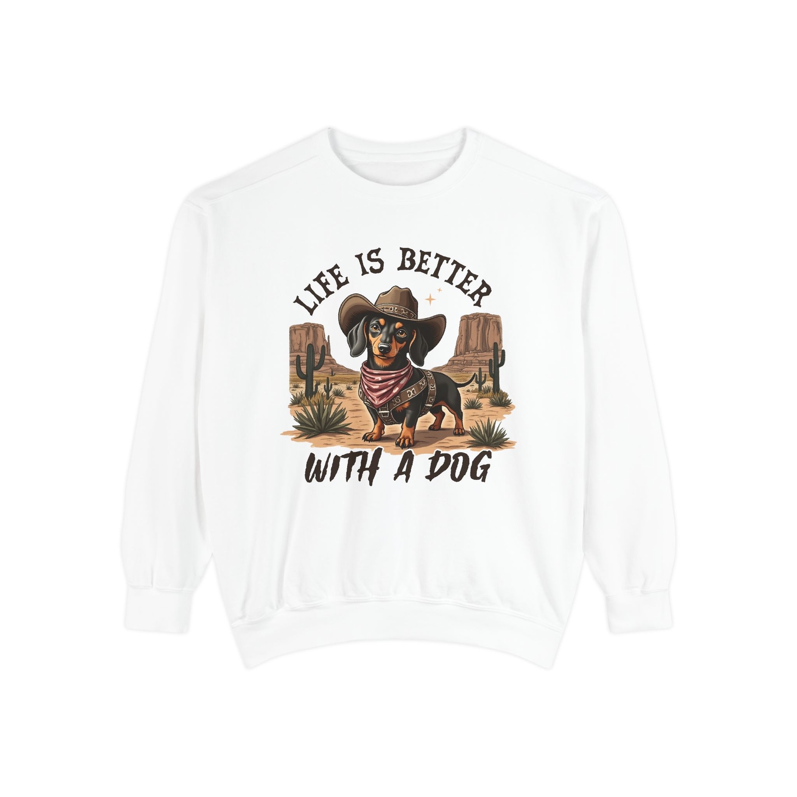 Life is Better With a Dog Sweatshirt, Unisex Dog Lover Pullover, Cozy Gift for