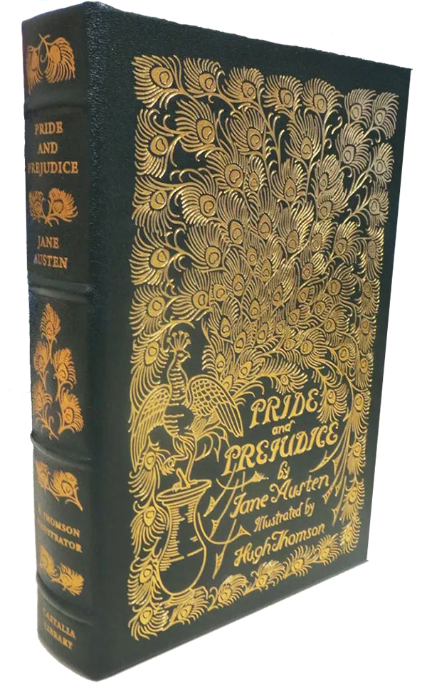Pride and Prejudice by Jane Austen, 1st Castalia Ed. Cowhide