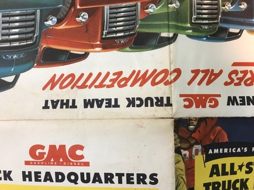 1949 1950 GMC Truck LARGE Dealer Brochure - Poster - INCREDIBLE! - 第 10/12 張圖片
