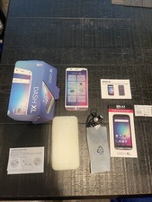 BLU Dash XL 8GB Factory Unlocked Smartphone Rose Open Box Bundle