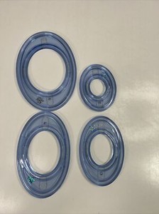 Creative Memories Oval Patterns Set of 4 cutting system templates