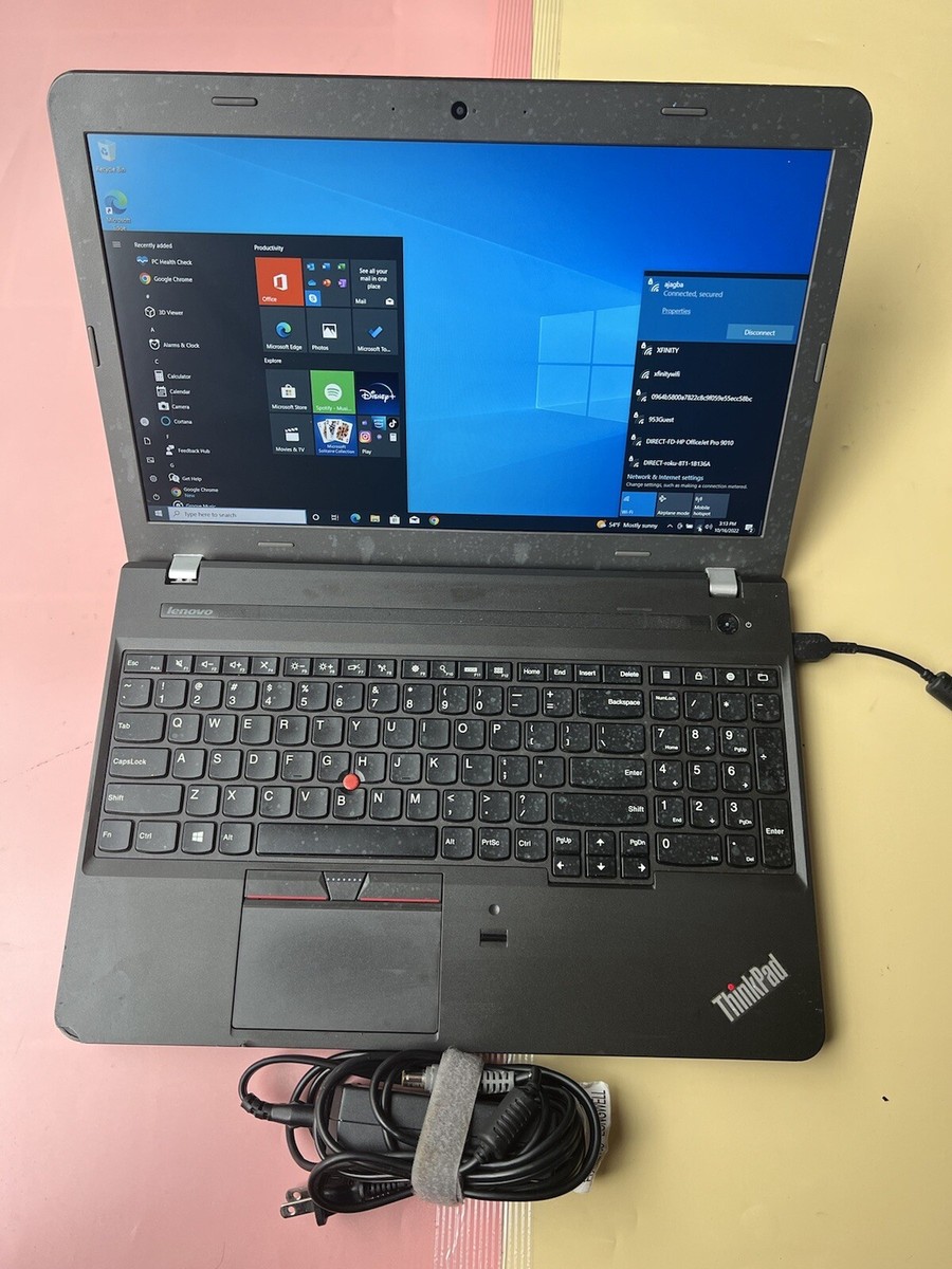 LENOVO THINKPAD EDGE E550 15.6” Core i3-4005U 4GB RAM 500GB HDD