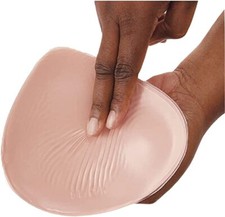 Breast Form Classic Asymmetric Flowable Back Size 4 Left Tawny Beige