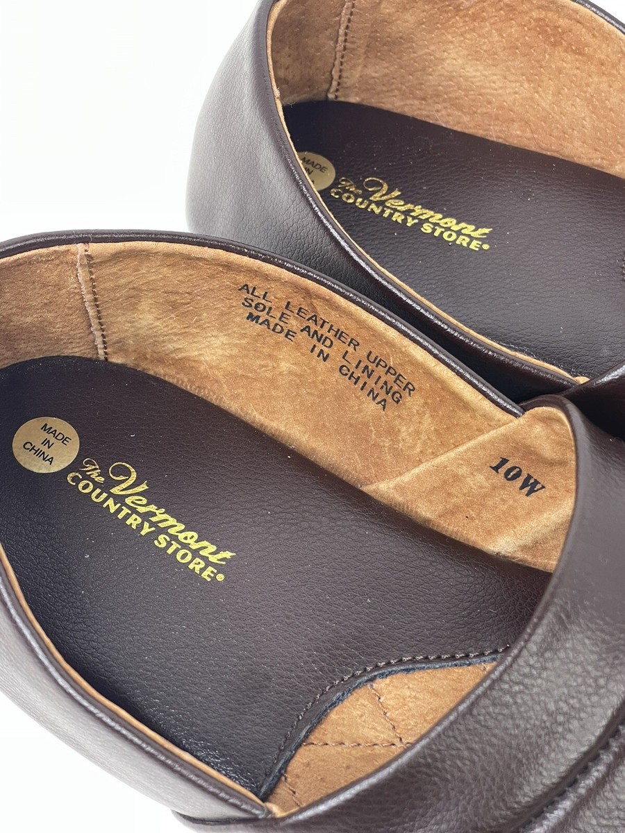 Vermont County Store Classic Men’s Leather Slippers Mens Leather Slippers | Classic House Slippers main image 3