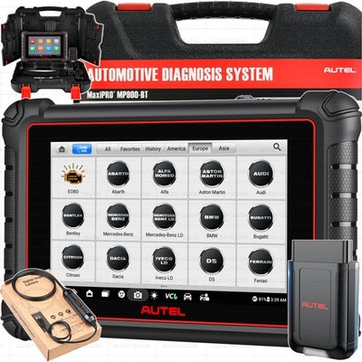 2026 Autel MaxiPRO MP900 BT Car Diagnostic Tool ECU Coding AS MK906 PRO MS906