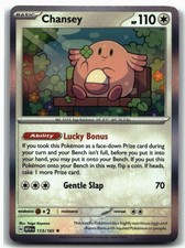Chansey Pokemon Rare Holo SV: Scarlet & Violet 151 MEW 113/165 Taiga Koyama NM