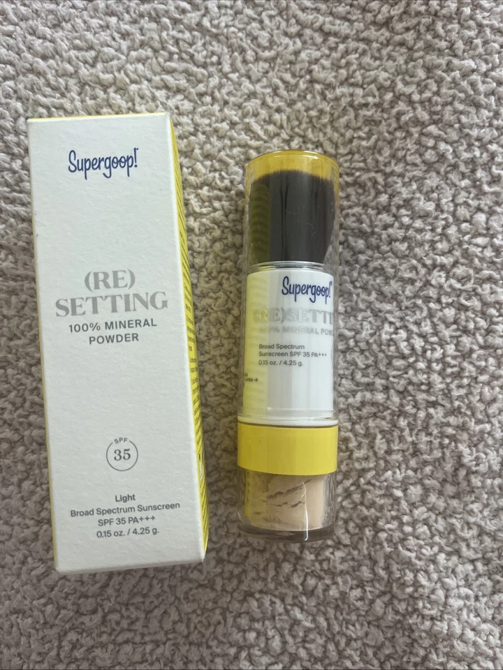 Supergoop! (Re) Setting 100% Mineral Powder, Light - 0.15 Oz - Makeup Setting Po - Image 3 of 3