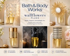 NEW Bath And Body Works Wallflower Plug In Diffuser UK 3-Pin Plug