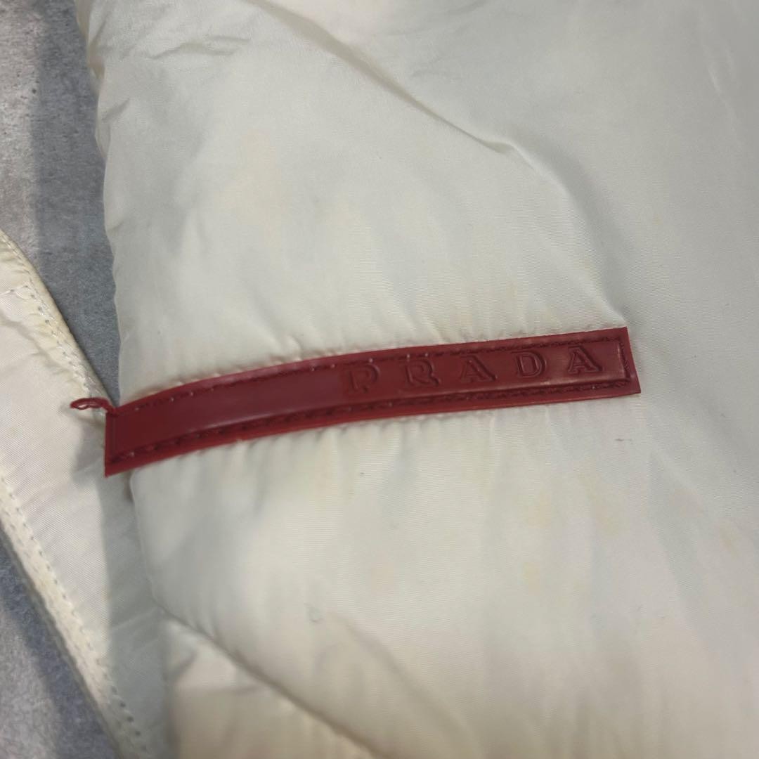 Prada Sport 1999SS Archive Body Bag Reflector Red Nylon