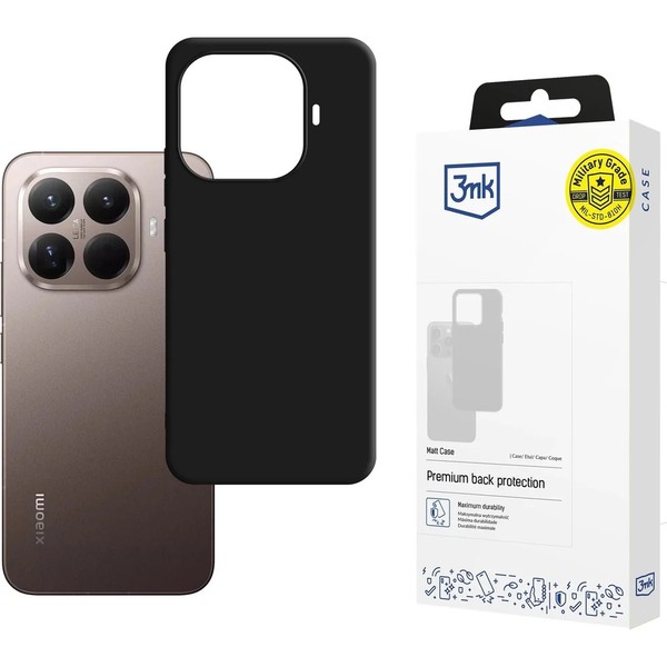 HandyhüLle FüR Xiaomi 15T Pro 5G 3Mk Case Cover SchutzhüLle Etui HüLle Schwarz-image