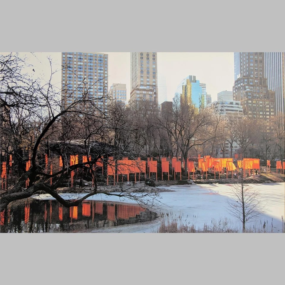 Christo | The Gates Central Park New York gerahmt - Bild 2 von 2