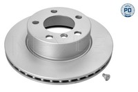 2X Meyle Bremsscheibe MEYLE-PD: Advanced Performance And Design. 383 521 0013/PD