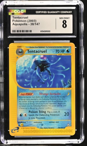 Tentacruel graded CGC 8 for sale on eBay
