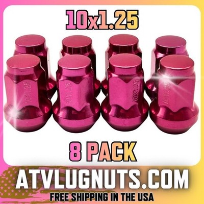 8 Bulge Lug Nuts 2022 2025 Suzuki King Quad 500AXi Power Steering SE Plus Nut