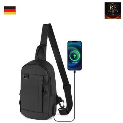 Umhängetasche, Sling Chest Crossbody Bag,  Schultertasche, Messenger