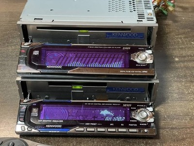 ケンウッド M919 D919 MD/CDデッキ Kenwood M919/D919 CD/MD/AUX Deck - Tested & Working - Rare Vintage