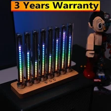 Music Spectrum Display Rhythm Light Cyberpunk Pseudo Glow Tube LED Music Level #