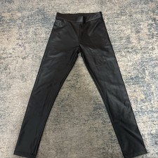Zara Kids Leather Leggings Size 10