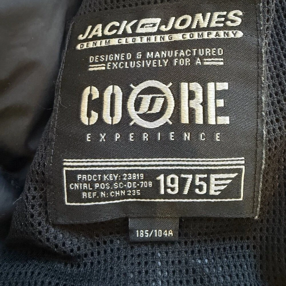 Jack & Jones Core Men's Medium Portable Down Short Jacket Packable Lightweight image 5
