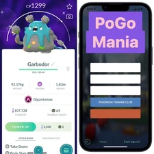Shiny Gigantamax Garbodor✨mini PTC 20k✨(read description)