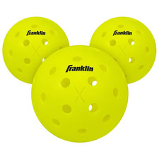 Franklin Sports X-40 Outdoor Pickleballs, USAPA Approved Regulation Size Balls