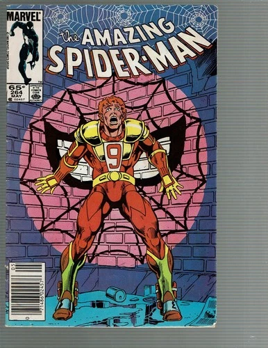 Amazing Spider-Man 264 Red 9 on the scene F/VF