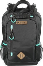 Columbia Unisex Black/Blue Carson Pass Diaper Bag Backpack New