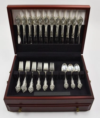 48 Pcs Towle El Grandee Sterling Silver Flatware Set - NO RESERVE Svc for 12