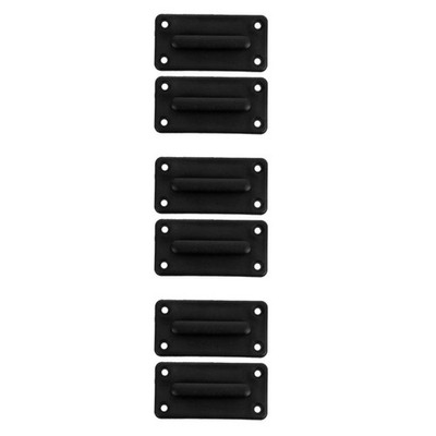 3 Pack Einziehbare Fangriemen-empfängerclips Einziehbarer Gürtel-wandclip