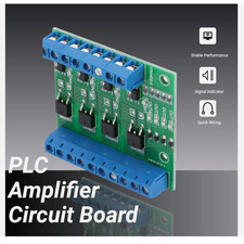 Hilitand 4-Channel MOSFET PWM 3-20V to 3.7-27VDC 10A Driver Module PLC... 