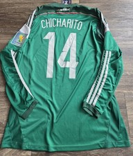 Adidas Mexico Seleccion 2014 Chicharito LS Adizero Futbol Soccer Jersey Sz Small