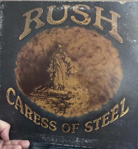 Rush Caress Of Steel Vinyl LP Record Original 1975 First Pressing!! Masterdisc