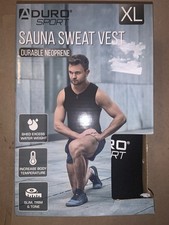 Duro Sport Sauna Sweat Vest Durable Neoprene Size XL