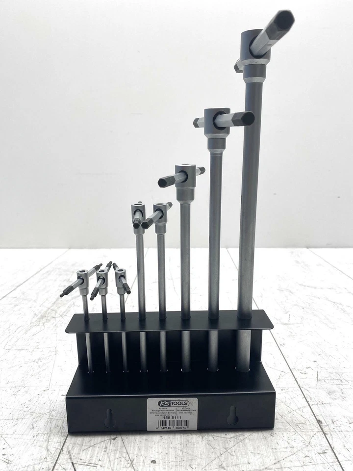 8 clés Allen avec support/support KS Tools 158.5111 B-WARE - Photo 4/4