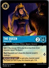 The Queen - Fairest of All Shimmering Skies 144/204 Super Rare Lorcana Near Mint
