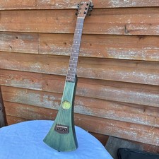 Indigo Dyed Travel Guitar