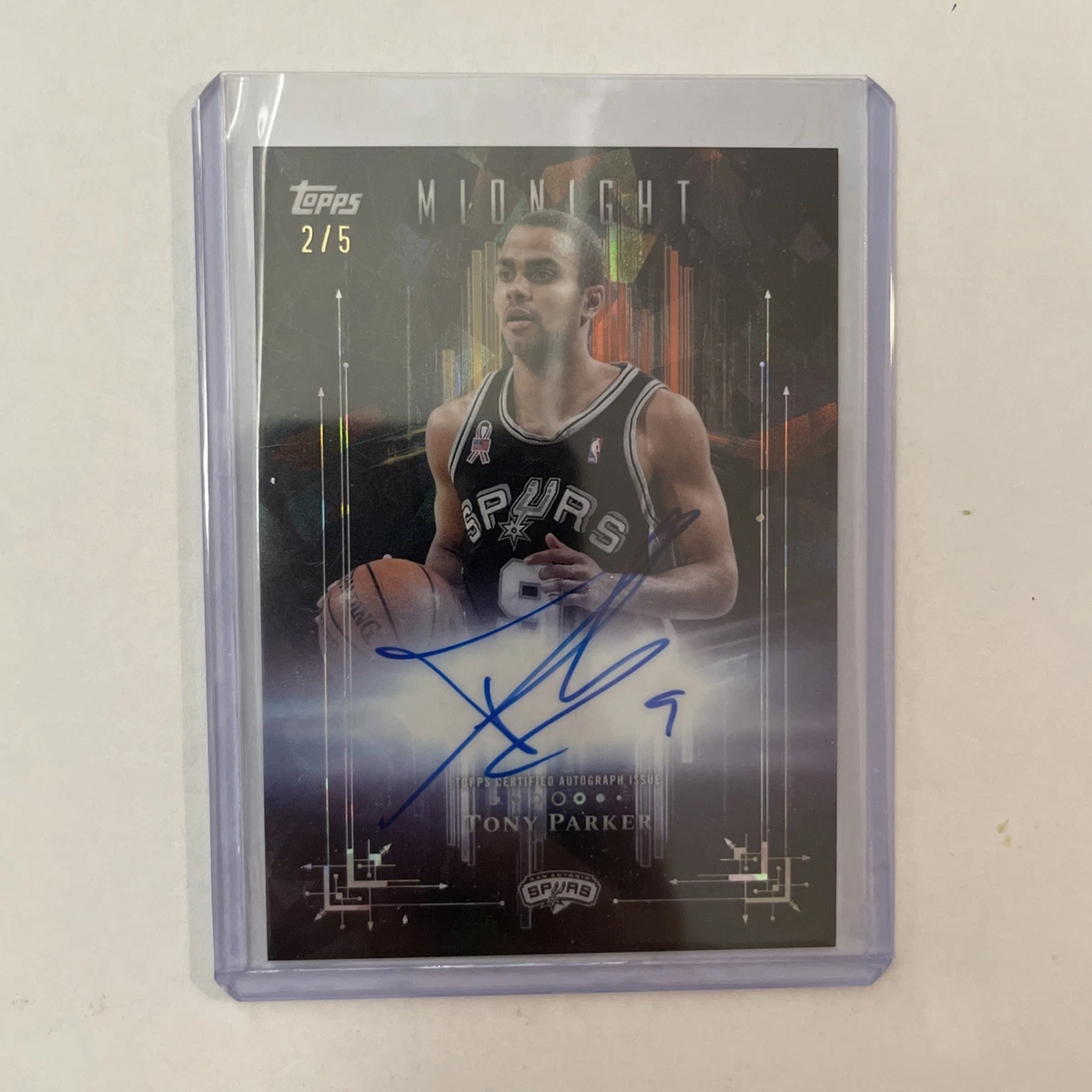 Topps Tony Parker Basketball Parallel/Variety Sports Trading Cards