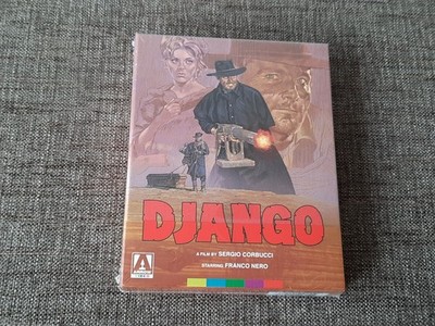 DJANGO + TEXAS ADIOS 1966 Blu-Ray Arrow Video USA Limited Edition Franco Nero