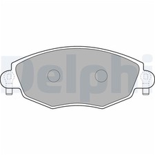 Delphi Bremsbel&auml;ge vorne f&uuml;r Ford Mondeo Jaguar X-Type