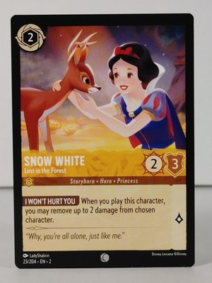 Snow White - Lost in the Forest  Rise of the Floodborn LORCANA 23/204 singles