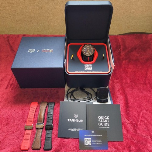 TAG Heuer Connected Red Bull Racing Edition 45mm Titanium Smartwatch Waterproof