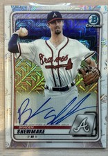 2020 Bowman - Mega Box Chrome Mojo Autographs Braden Shewmake #BMA-BS (AU, RC)